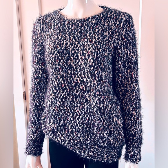 French Dressing Eyelash Knit Multi Colour Sweater - Picture 3 of 14